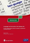 Cover: Language and Education: The Missing Link - CfBT Education Trust
