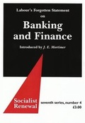 Cover: Labour's Forgotten Statement on Banking and Finance - Spokesman Books