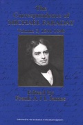 Cover: The Correspondence of Michael Faraday: Volume 3 - Institution of Engineering and Technology