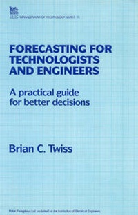 Enlarge image Cover: Forecasting for Technologists and Engineers - Institution of Engineering and Technology