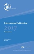 Abbildung von: Global Legal Insights - International Arbitration - Global Legal Group Ltd
