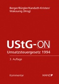 Cover: Kommentar zum Umsatzsteuergesetz 1994 UStG-ON - Manz