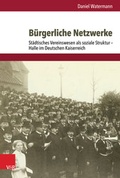 Cover: B&uuml;rgerliche Netzwerke - Vandenhoeck & Ruprecht