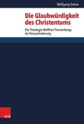 Cover: Die Glaubw&uuml;rdigkeit des Christentums - Vandenhoeck & Ruprecht