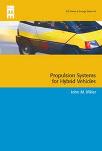 Enlarge image Cover: Propulsion Systems for Hybrid Vehicles - Institution of Engineering and Technology