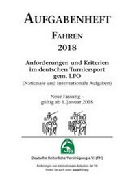 Abbildung von: Aufgabenheft - Fahren 2018 - FN Verlag
