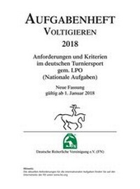 Abbildung von: Aufgabenheft Voltigieren 2018 - FN Verlag