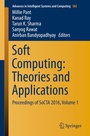 Cover: Soft Computing: Theories and Applications - Springer