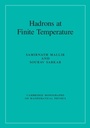 Cover: Hadrons at Finite Temperature - Cambridge University Press