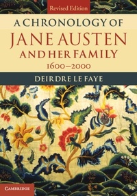 Abbildung von: A Chronology of Jane Austen and her Family - Cambridge University Press