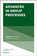 Cover: Advances in Group Processes - Emerald Publishing Limited