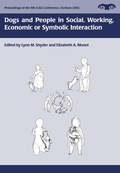 Cover: Dogs and People in Social, Working, Economic or Symbolic Interaction - Oxbow Books
