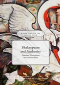 Cover: Shakespeare and Authority - Palgrave Macmillan