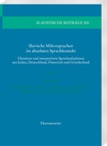 Cover: Slavische Mikrosprachen im absoluten Sprachkontakt - Harrassowitz Verlag