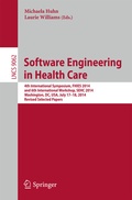 Cover: Software Engineering in Health Care - Springer