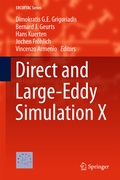 Cover: Direct and Large-Eddy Simulation X - Springer