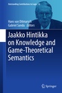 Cover: Jaakko Hintikka on Knowledge and Game-Theoretical Semantics - Springer