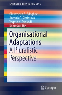 Enlarge image Cover: Organisational Adaptations - Springer