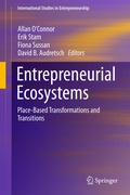 Cover: Entrepreneurial Ecosystems - Springer