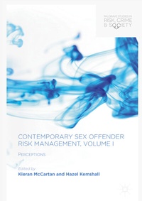 Enlarge image Cover: Contemporary Sex Offender Risk Management, Volume I - Palgrave Macmillan