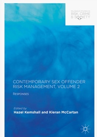 Enlarge image Cover: Contemporary Sex Offender Risk Management, Volume II - Palgrave Macmillan