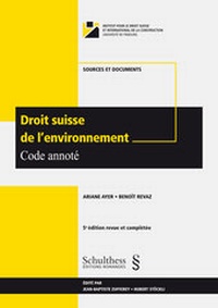 Bild: Droit suisse de l'environnement. Code annoté - Schulthess Juristische Medien