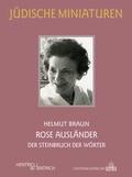 Cover: Rose Ausl&auml;nder - Hentrich und Hentrich Verlag Berlin