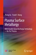 Cover: Plasma Surface Metallurgy - Springer