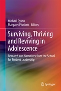 Cover: Surviving, Thriving and Reviving in Adolescence - Springer