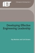 Cover: Developing Effective Engineering Leadership - Institution of Engineering and Technology