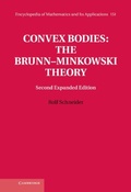 Cover: Convex Bodies: The Brunn-Minkowski Theory - Cambridge University Press