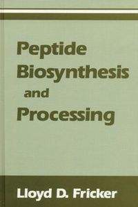 Enlarge image Cover: Peptide Biosynthesis and Processing - CRC Press