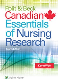 Abbildung von: Polit & Beck Canadian Essentials of Nursing Research - Lippincott Williams and Wilkins
