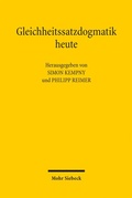 Cover: Gleichheitssatzdogmatik heute - Mohr Siebeck