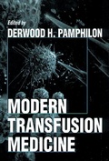 Cover: Modern Transfusion Medicine - CRC Press
