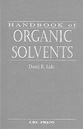 Cover: Handbook of Organic Solvents - CRC Press