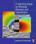 Cover: A Teaching Essay on Residual Stresses and Eigenstrains - Butterworth-Heinemann