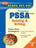 Cover: PA PSSA 8th Grade Reading & Writing 2nd Ed. - Research & Education Association