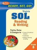 Cover: Virginia SOL, Reading & Writing, Grade 8 - Research & Education Association