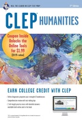 Cover: CLEP(R) Humanities Book + Online - Research & Education Association