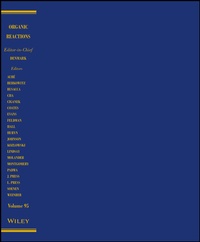 Abbildung von: Organic Reactions, Volume 95 - Wiley-ISTE