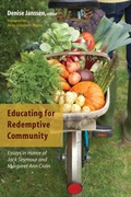 Cover: Educating for Redemptive Community - Wipf and Stock Publishers