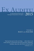 Cover: Ex Auditu - Volume 31 - Wipf and Stock Publishers