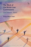 Cover: The Work of the British Law Commissions - Hart Publishing