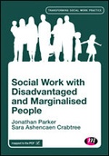 Cover: Social Work with Disadvantaged and Marginalised People - Learning Matters Ltd