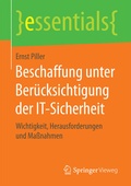 Cover: Beschaffung unter Ber&uuml;cksichtigung der IT-Sicherheit - Springer Vieweg