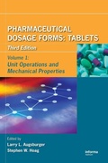 Cover: Pharmaceutical Dosage Forms - Tablets - CRC Press