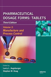 Enlarge image Cover: Pharmaceutical Dosage Forms - Tablets - CRC Press