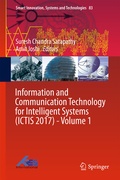 Cover: Information and Communication Technology for Intelligent Systems (ICTIS 2017) - Volume 1 - Springer