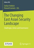Cover: The Changing East Asian Security Landscape - Springer VS